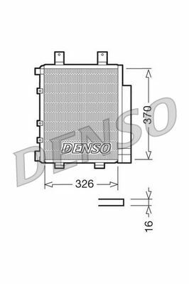 CONDENSER. AİR CONDİTİONİNG DAIHATSU CUORE VI 03-