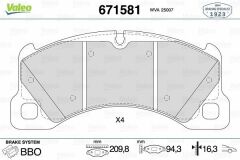 ÖN BALATA VW TOUAREG 3.0 V6-4.2 V8 10 PORSCHE CAYENNE 3.0-3.6-4.2-4.8 10