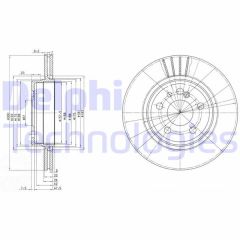 FREN DISKI ARKA MERCEDES S-CLASS W140 W220