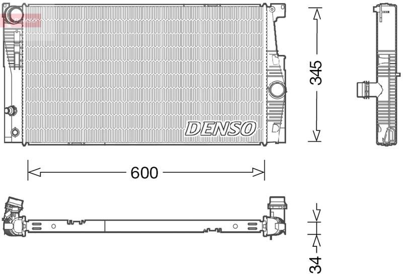 MOTOR SU RADYATORU BMW F10 F11 F18