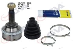 AKS KAFASI DIŞ ÖN MEGANE I 1.4/1.6 96-03 ABS Lİ 44DİŞ 21x22x51.5 139.5mm