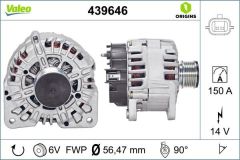 ALTERNATOR 14V 150A RENAULT CLIO III 05 10 CLIO IV 12 FLUENCE 10 KANGOO II 08 LAGUNA III 07 15 MEGANE II 02 08 MEGANE III 09 15 MEGANE IV 16 DUSTER II 17 1.5dCi