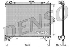 RADİATOR. ENGİNE COOLİNG MITSUBISHI PAJERO II 90-00