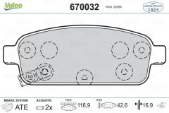 ARKA FREN BALATASI ASTRA J 09 MOKKA 12 ZAFIRA C 12 CRUZE 09 TRAX 11 AVEO HB 13