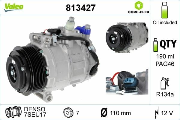 KLIMA KOMPRESORU MERCEDES W203 C219 W211 W163 X164 W251 W221 W639 B906