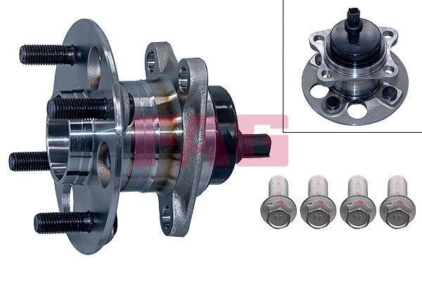 ARKA TEKER PORYASI RULMANLI YARIS-YARIS VERSO 99-05 ABS Lİ 67mm 4 BİJON