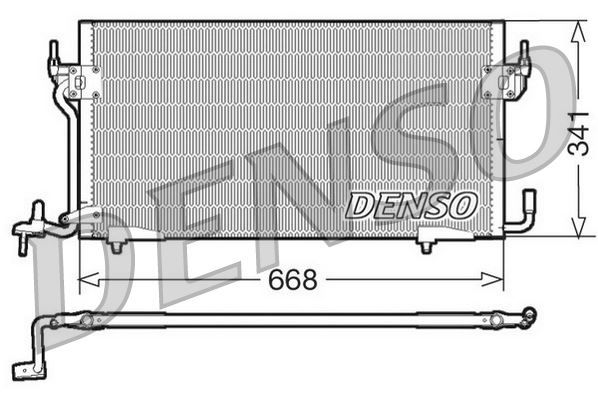 CONDENSER. AİR CONDİTİONİNG CITRO N BERLINGO MF 96-11