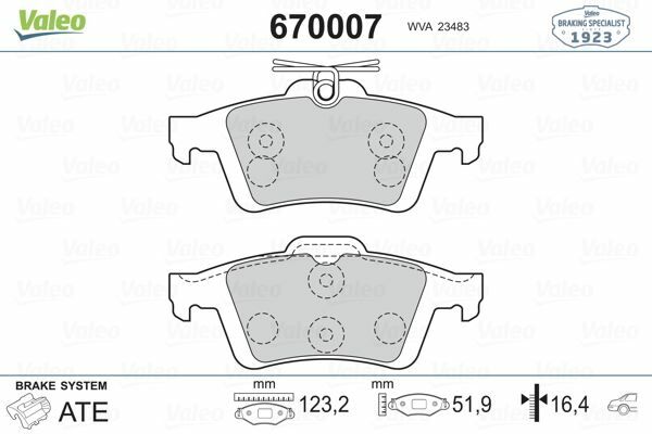 ARKA BALATA FOCUS II CMAX 03 CONNECT 02 LAGUNA III 07 OPEL VECTRA C 02 SIGNUM 03 CITROEN C5 08 PEUGEOT P508 10 18 1647875980-4254.A8