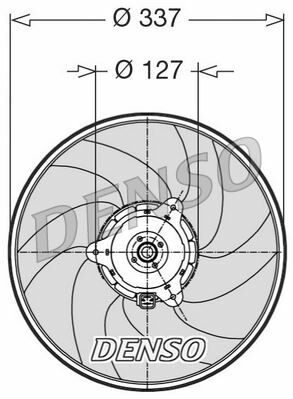 FAN. RADİATOR ALFA ROMEO 33 83-93