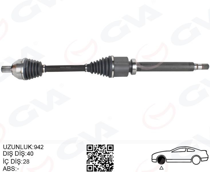ÖN AKS KOMPLE SAĞ FORD MONDEO IV 2.0 TDCI 07 14