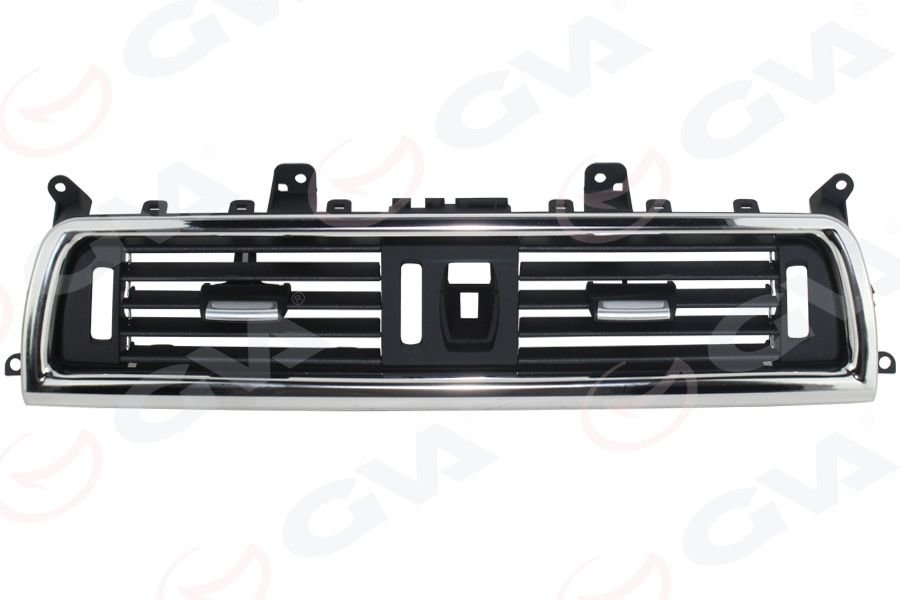 KLIMA KALORIFER IZGARASI ON ORTA KROM ÇERCEVE SIYAH BMW F10 LCI