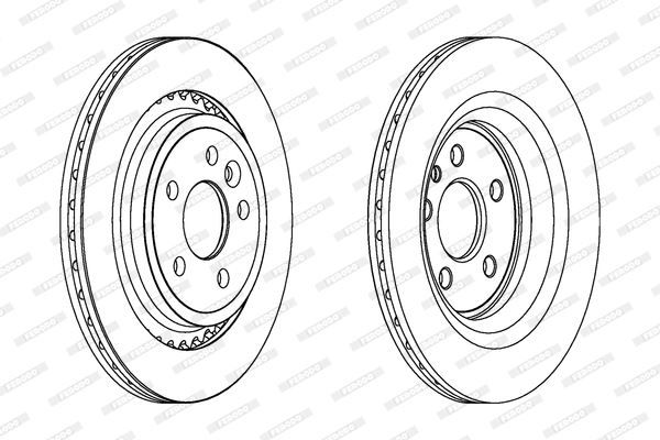 ARKA FREN AYNASI VOLVO S60 10 13 S80 II 08 13 V60 10 V70 08 XC70 07 13 302x5DL