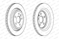 ARKA FREN AYNASI VOLVO S60 10 13 S80 II 08 13 V60 10 V70 08 XC70 07 13 302x5DL