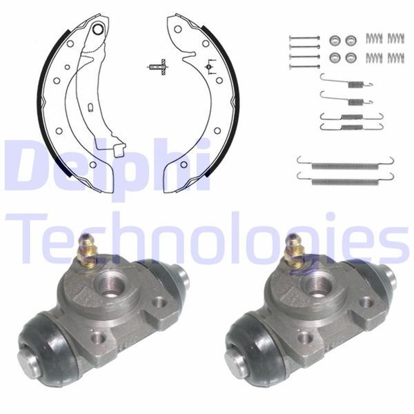 FREN PABUÇ KİTİ ARKA CITROEN BERLİNGO. XSARA PİCASSO / PEUGEOT PARTNER. RANCH 06/96