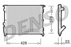 RADİATOR. ENGİNE COOLİNG RENAULT 19 I 88-92