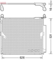 CONDENSER. AİR CONDİTİONİNG TOYOTA LAND CRUISER / PRADO J150 10-