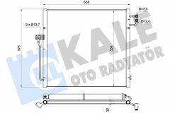 KLIMA RADYATORU MERCEDES W166 X166 C292