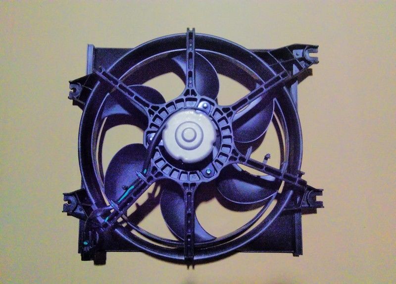 FAN MOTORU ACCENT 1.3-1.5-1.6 00-05 12V / 84W / ÇAP:320mm AC KLİMASIZ