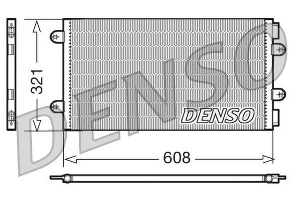 CONDENSER. AİR CONDİTİONİNG FIAT PUNTO 99-12