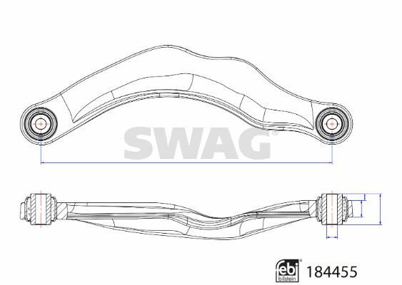 ARKA AKS ÜSTÜ BUGİ KOLU SOL VOLVO S60 II 15 18 V60 I 15 18 XC60 I 08 17 XC70 II 08 17