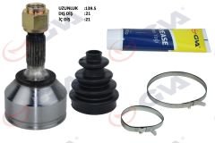 AKS KAFASI DIŞ ÖN CITROEN C2 1.1-1.4 03- C3 1.1i - 1.4i 02- 21x21x48 140.5mm