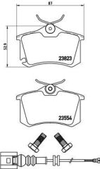 ARKA BALATA FLUENCE-MEGANE II-III-P207-P308-P307-PARTNER-BERLINGO-C2-C3-C4-CROSSLAND- BORA-PASSAT 97 GOLF IV-V-POLO 87x52.9x17