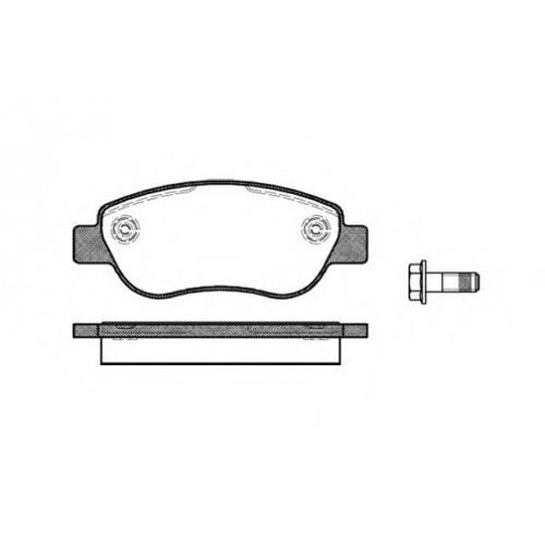 ÖN BALATA FIAT PALIO 96 1.2 1.4 RENAULT MEGANE II 02 SCENIC II 02 1.4 1.5dCi