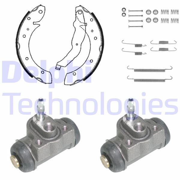 FREN PABUÇ KİTİ ARKA BMW 316. 318 02/94 04/01