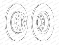 ARKA FREN AYNASI ALFA ROMEO 159 05 GIULIETTA 10 SPIDER 06 FIAT 500 X 14 JEEP RENEGADE 14 COMPASS 16 278x12x43