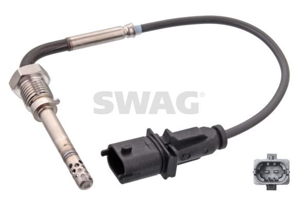 EGZOZ GAZI SICAKLIK SENSÖRÜ FIAT BRAVO II 07 14 ALFA ROMEO GIULIETTA 10 1.6D MTJ