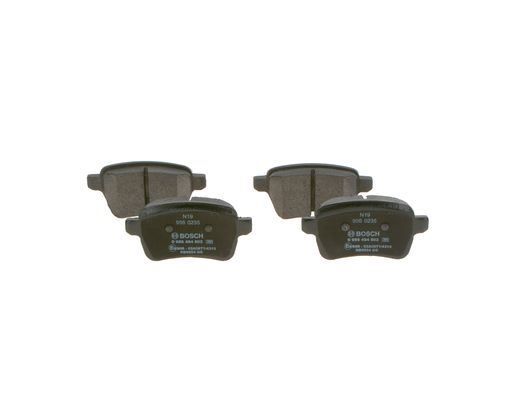 ARKA FREN BALATASI OPEL CORSA E 14 19 ADAM 14 19 15 JANT RPO J67 FIAT EGEA 16 500L 13 264mm