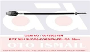 ROT MİLİ SKODA-FORMEN-FELICA 89