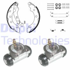 FREN PABUÇ KİTİ ARKA NISSAN KUBİSTAR / RENAULT KANGOO 09/97
