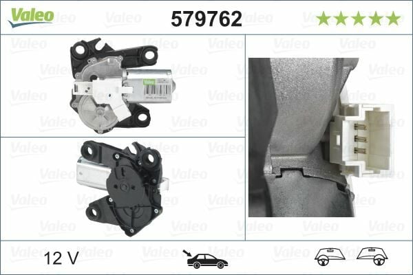 SİLECEK MOTORU ARKA PEUGEOT 207 07
