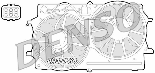 FAN. RADİATOR FORD FOCUS I 98-05