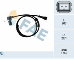ON ABS SENSORU VOLVO S40 I 644 1.6 99 04 V40 645 95 04