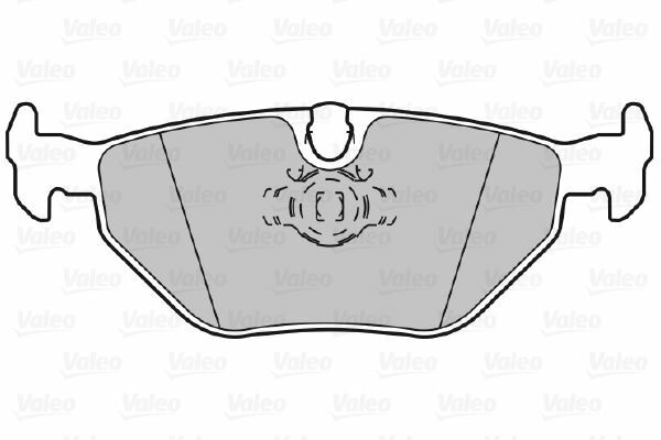 ARKA BALATA BMW E39 550İ 523İ 535İ 540İ 520D 525TDS 530D 96-6.03