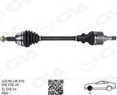 KOMPLE AKS SOL ON PSA RIFTER 1.5 HDI 19- PARTNER 1.5 HDI 18- BERLINGO 1.5 HDI 18- COMBO 1.5 CDTI 19-