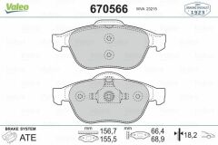 ÖN FREN BALATASI RENAULT LAGUNA II 01 05 LAGUNA III 07 15 MEGANE II 02