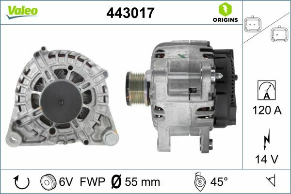 ALTERNATOR SARJ DINAMOSU 208 2008 308 T9 301 C3 III C3 PICASSO C4 II DS4 C4 CACTUS C-ELYSEE DS3 EB2