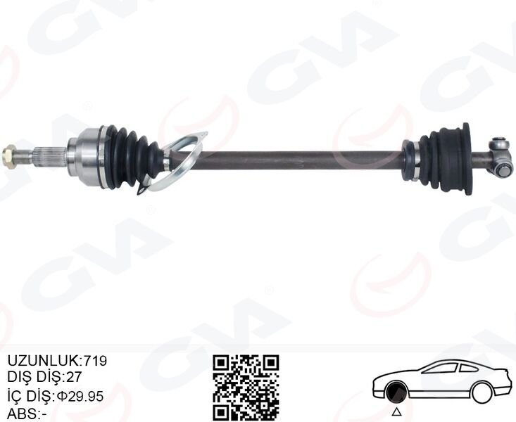 KOMPLE AKS SOL ON RENAULT LAGUNA II BG0/1 1.6i 16v M-T JH3 01-07