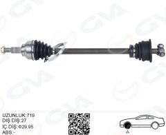 KOMPLE AKS SOL ON RENAULT LAGUNA II BG0/1 1.6i 16v M-T JH3 01-07