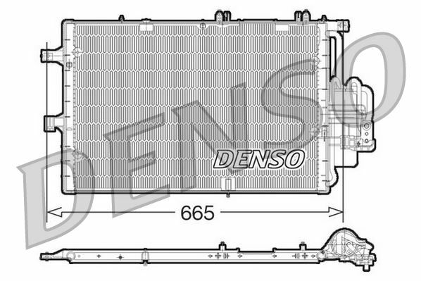 CONDENSER. AİR CONDİTİONİNG OPEL COMBO C 01-