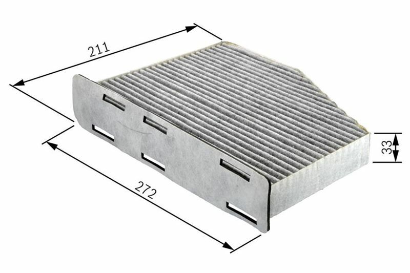 POLENFIL-CADDY3-PASSAT-GOLF5/6