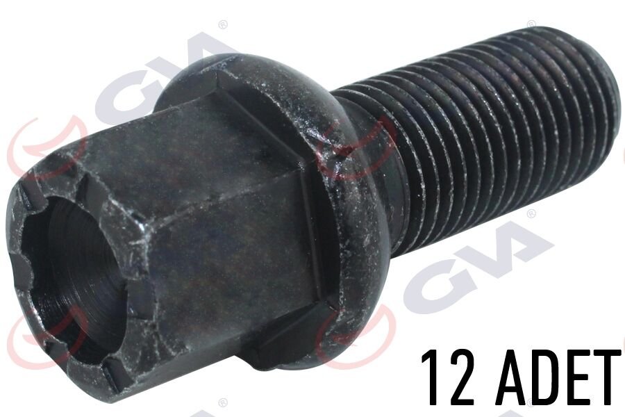 BİJON CİVATASI AUDI-VW SİYAH PAKET 12