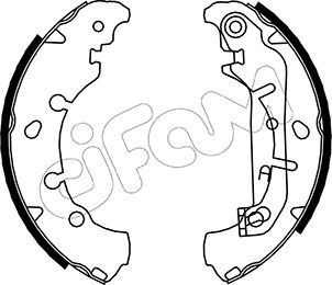 FREN PABUCU FORD EUROPE / MAZDA V;1.4 TDCİ;1.6;1.6 16V;1.6 TDCİ / FİESTA V VAN : 1.3;1.4 TDCİ;1.6 TD