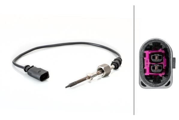 EGZOZ SICAKLIĞI SENSÖRÜ VW 2-KUTUPLU 410 MM