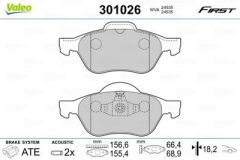 ÖN BALATA MEGANE II 02 SCENIC II 02 CLIO III 05 1.5dCi 1.6 16V 2.0 16V