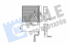 EVAPORATOR COUGAR-MONDEO