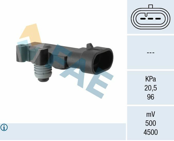 MAP EMME BASINÇ SENSÖRÜ ASTRA F-G-H CORSA B-C-COMBO C-MERIVA A-VECTRA B-C-VIVARO-ZAFIRA 1.4- 1.6 16V 1.7 CDTI 2.0-2.2 LAGUNA-KANGOO-MEGANE I 1.4 E